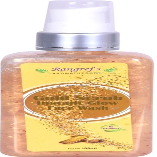 Rangrej's Gold Scrub Instant Glow Face Wash 250 Ml