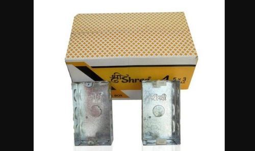 Stainless Steel Modular Electric Junction Box Dimension(L*W*H): 5X3Inch And Also Available In 3X3Inch