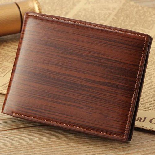 Brown Men Leather Wallet