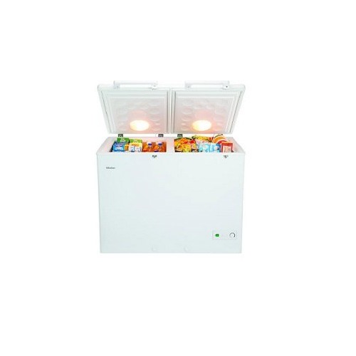 White Combi Deep Freezer With Interior Light