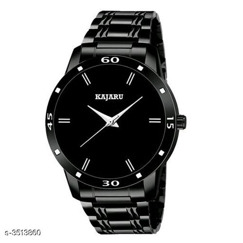 Black Men Analog Wrist Watch