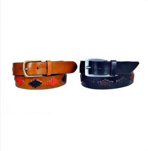 Various Mens Casual Leather Belt With Buckle Closure