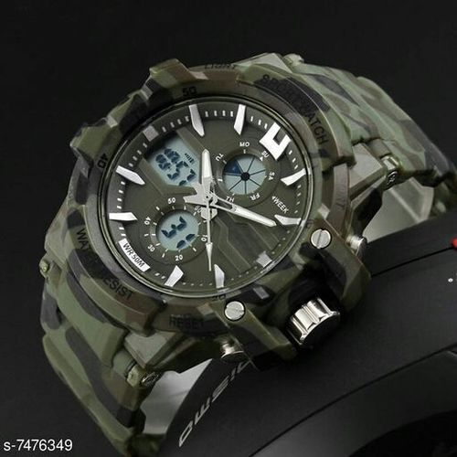 Camouflage Unisex Analog Sport Watch