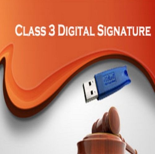 Digital Signature Certification Service Grade: Commercial Use