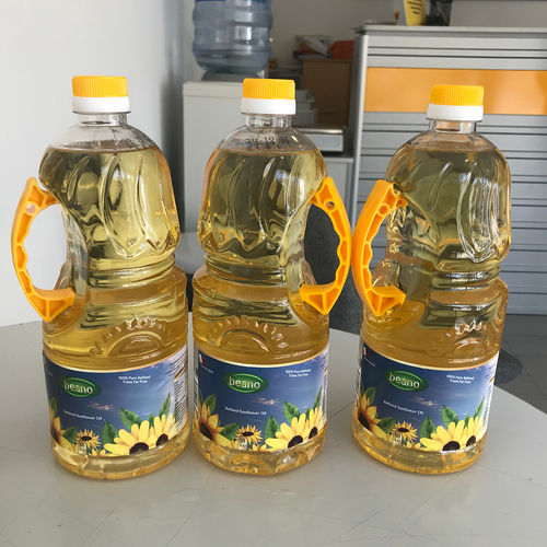 Pure and Refined Edible Sunflower Cooking Oil