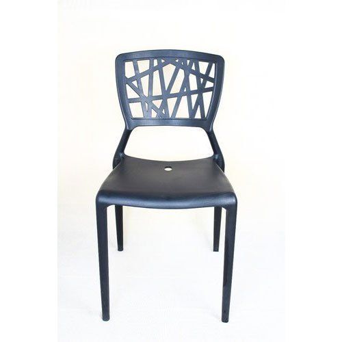 Multicolor Crack Proof Plastic Cafeteria Chair