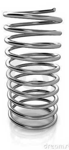 Polished Stainless Steel Spring