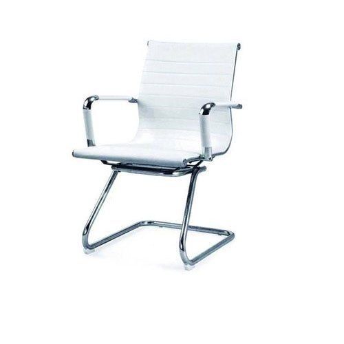 Synthetic Leather Non Rotatable Visitor Chair