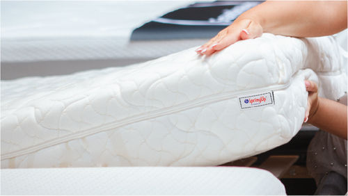 Terry White Foam Hotel Mattress