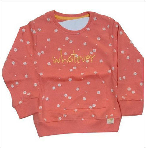 Blue Kids Printed Fancy Sweatshirt