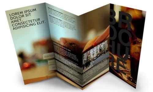 Multicolor Business Pamphlet Printing Service