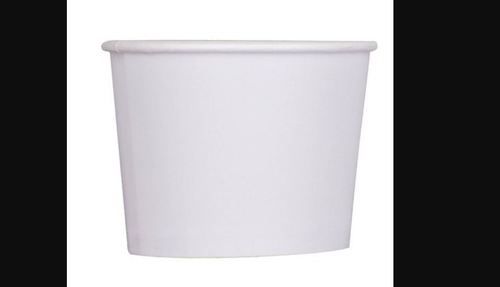 200ML Disposable Plain White Paper Bowl