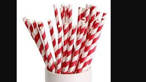 8MM Dual Color Disposable Paper Straw