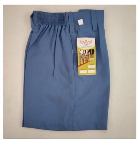 Cotton Sky Blue School Uniform Pant Age Group: 5-10 Years