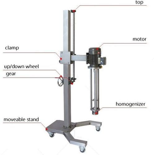  हैवी ड्यूटी मेटल एडजस्टेबल मूवेबल होमोजेनाइज़र स्टैंड 