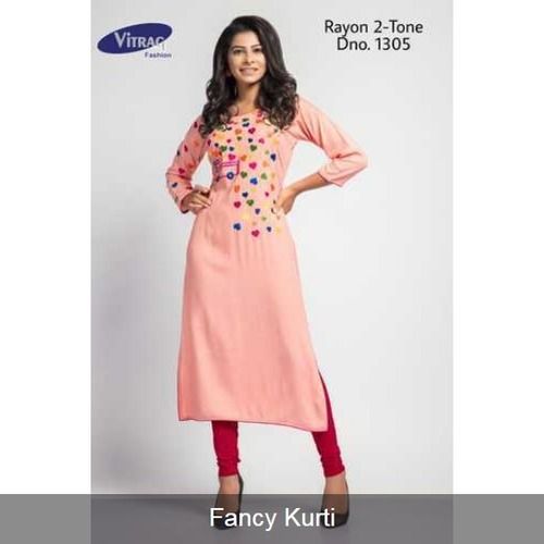 Various Ladies A Line Fancy Kurti