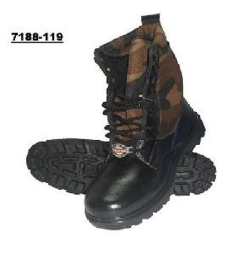 Light Weight Leather Combat Boot