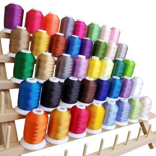 Light In Weight Multi Color Rayon Embroidery Thread