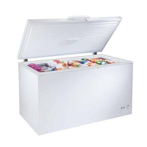 White Top Open Door Commercial Chest Freezers