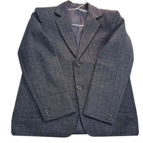 No Fade Boys Gray School Blazer