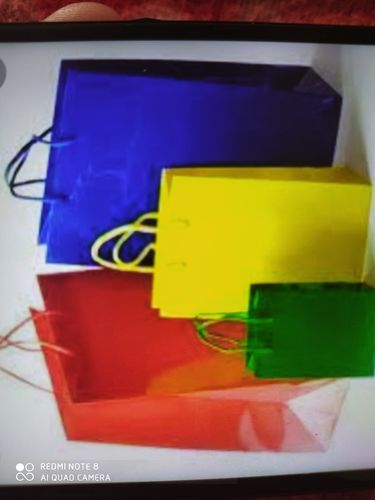 Barrier Colored Paper Carry Bags