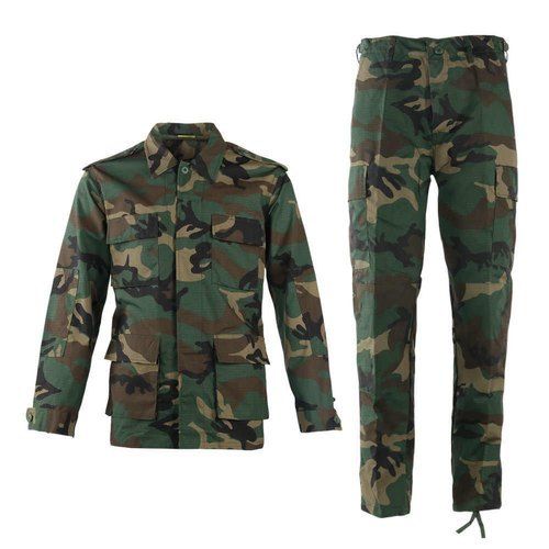 Comfortable Camouflage Fabric Army Uniform