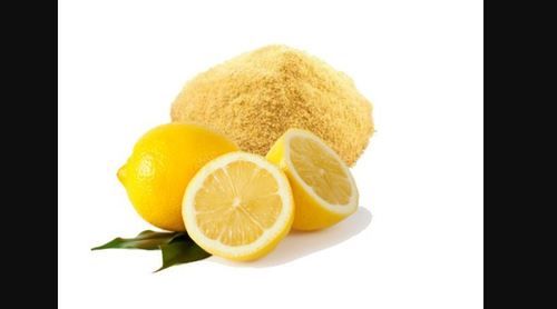 Yellowish Dried Yellow Lemon Powder