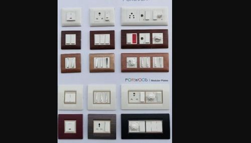 Electrical Pvc Modular Switch Plate Application: Domestic