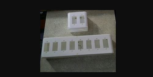 White Electrical Pvc Plastic Gang Box