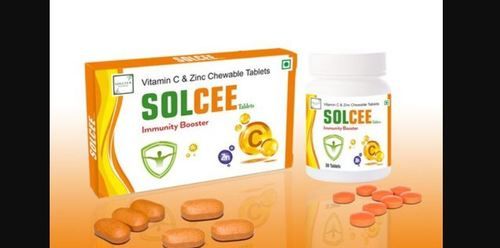 Immunity Booster Vitamin C And Zinc Chewable Tablets
