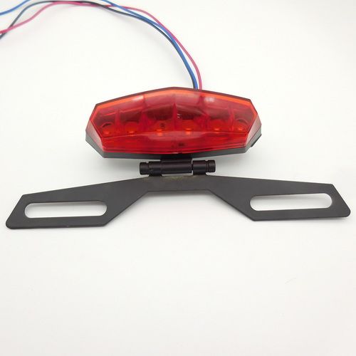 Motorcycle Motorbike Rear Tail Light Body Material: Pc+Steel