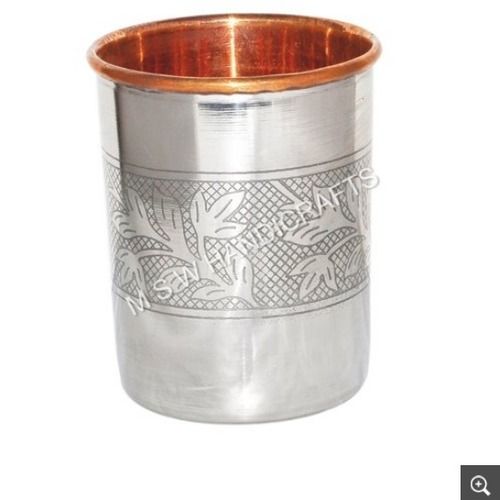 Steel Copper Embossed Glass