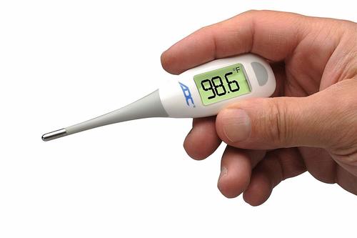 ADC Fast Read Digital Thermometer, White - 418N