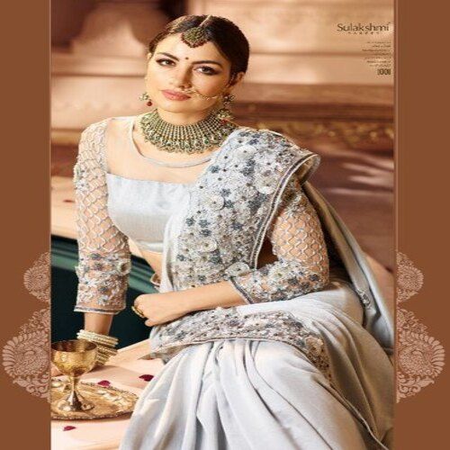 All Georgette Fabric Bollywood Style Sarees