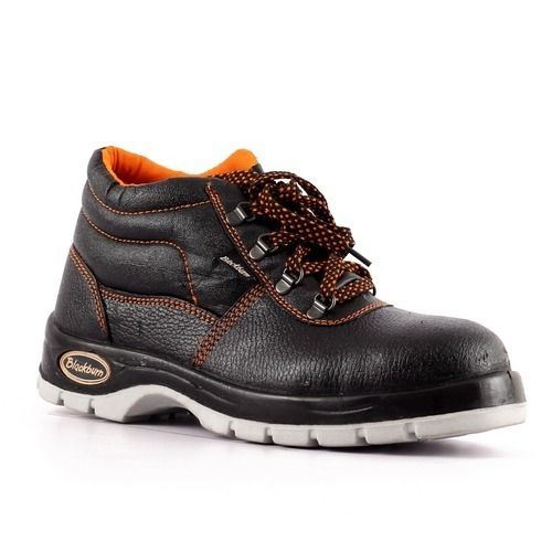 Black Industrial Safety Shoes (Black Burn)