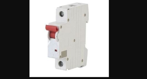 White L And T Single Pole Miniature Circuit Breaker