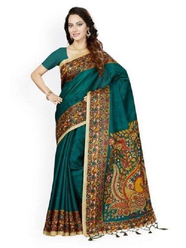 All Ladies Art Silk Saree 6.3 M (With Blouse Piece)