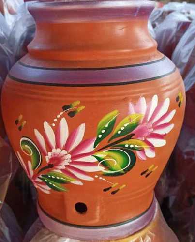 Printed Mitti Ke Matake (Water Pot)