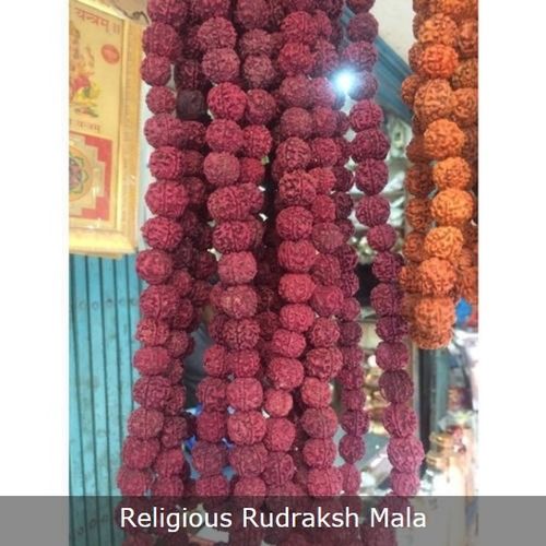 Black Pure Rudraksh Religious Mala