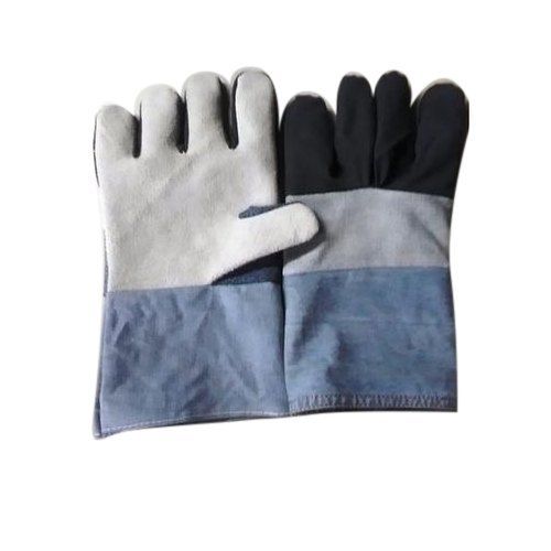 Safety Leather Jeans Hand Gloves