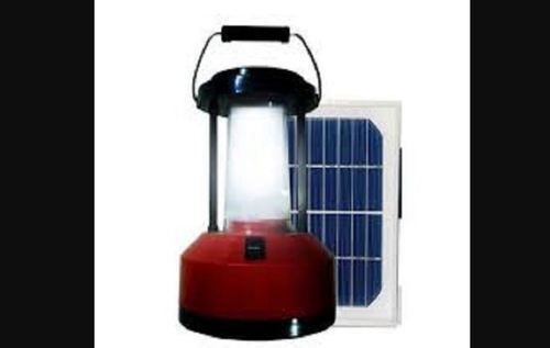 Red Mini Portable Rechargeable Solar Power Led Lantern