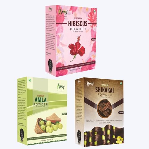 Organic Spag Herbals Hibiscus, Amla And Shikakai Powder For Hair Grade: A+