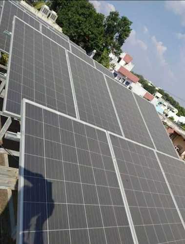 Blue Off Grid Rooftop Solar System