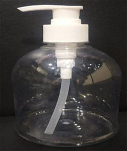 Transparent Pet Hand Wash Bottle