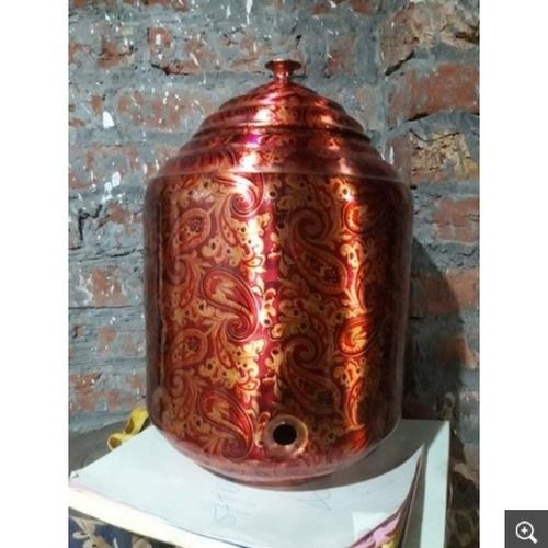 Printed Copper Water Dispenser