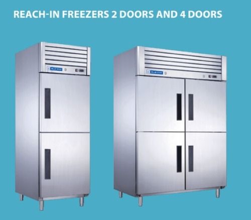 White Reach In Freezer And Chiller