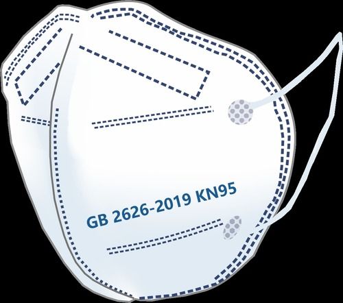 White KN95 Face Mask