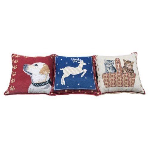 Multicolor Jacquard Cushion Covers 30X30Cm