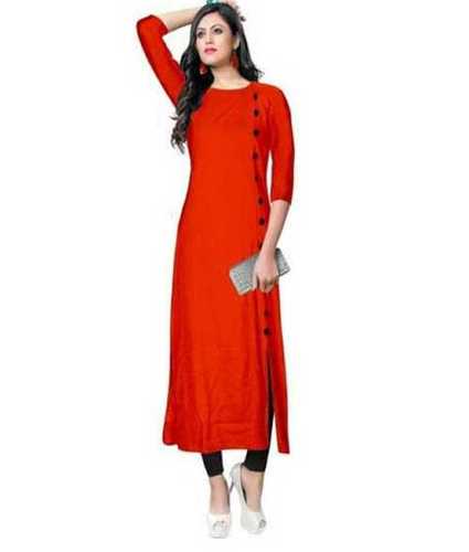 Any 3/4Th Sleeve Ladies Kurtis