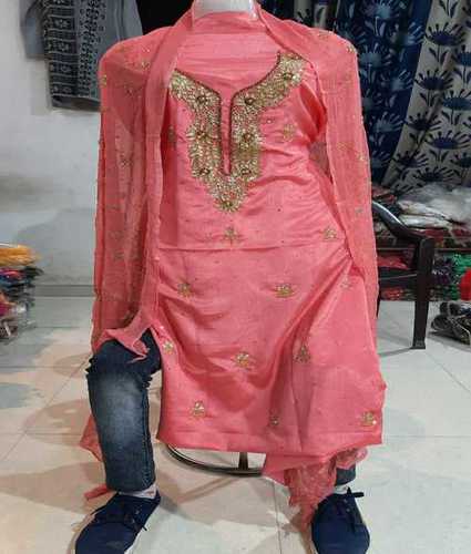 4 Ladies Handwork Embroidered Salwar Suit